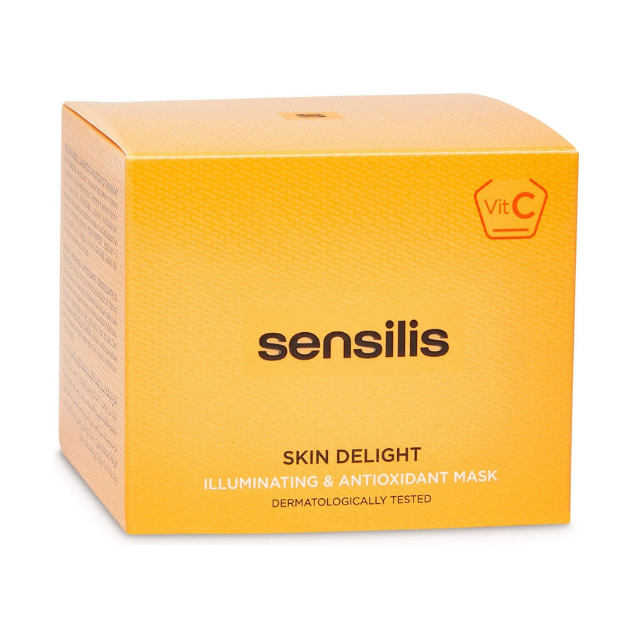 Ljusnande ansiktsmask Sensilis Skin Delight Antioxiderande (150 ml)