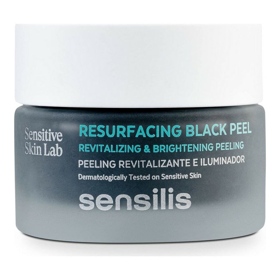 Ansiktsskrubb Sensilis Resurfacing Black Peel (50 g)