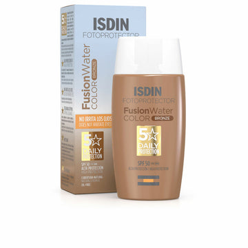 Solskydd med färg Isdin Fotoprotector Brons Spf 50 50 ml