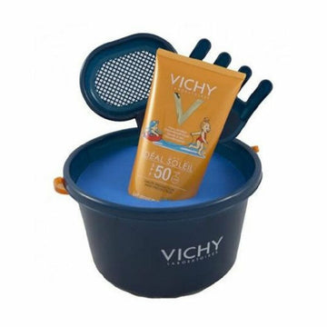 Solskyddsset Vichy 8431567087456 Spf 50 För pojkar 2 Delar 300 ml (2 pcs)