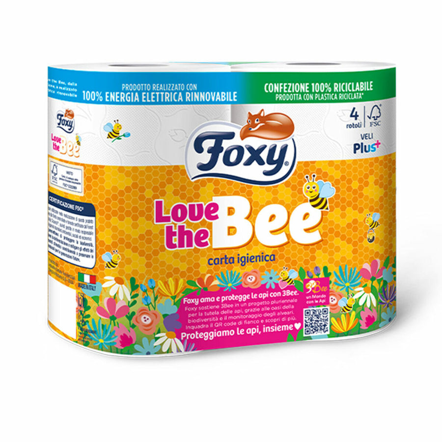 Toilet Roll Foxy Love the bee (4 Units)