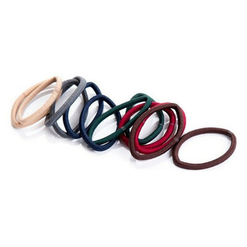 Rubber Hair Bands Inca Elastic Winter (12 Pieces)