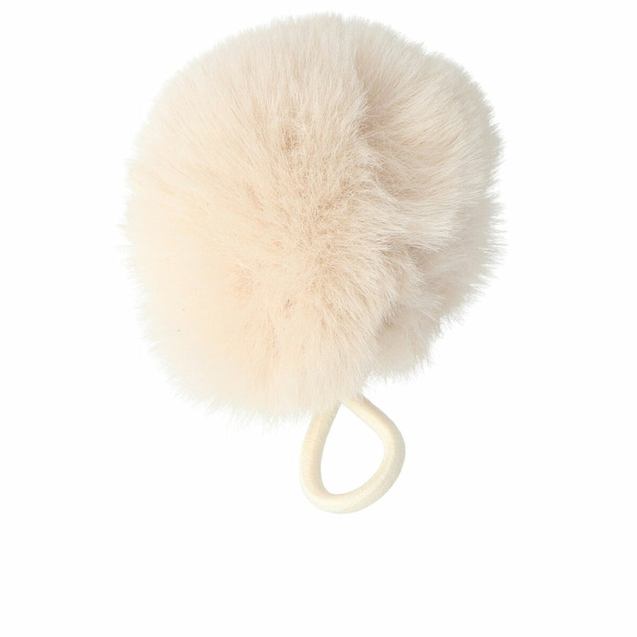 Hair tie Inca   Pompom Ivory