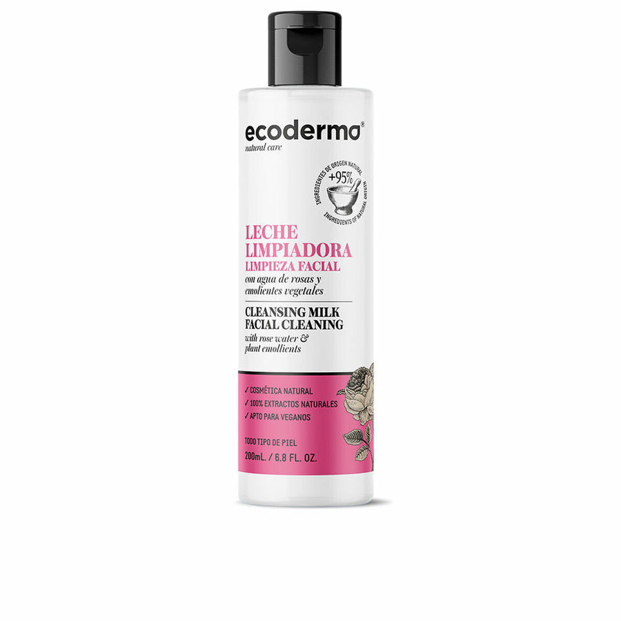 Vårdande rengöring Ecoderma Leche Limpiadora 200 ml