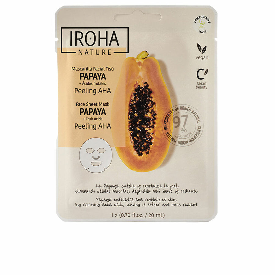 Facial Mask Peel Off Iroha   Papaya (1 Unit)