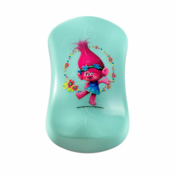 Detangling Hairbrush Trolls Turquoise Flower