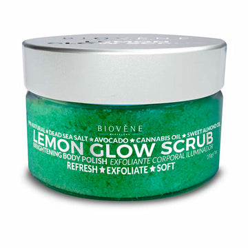 Kroppskräm Biovène Lemon Glow Scrub 200 g