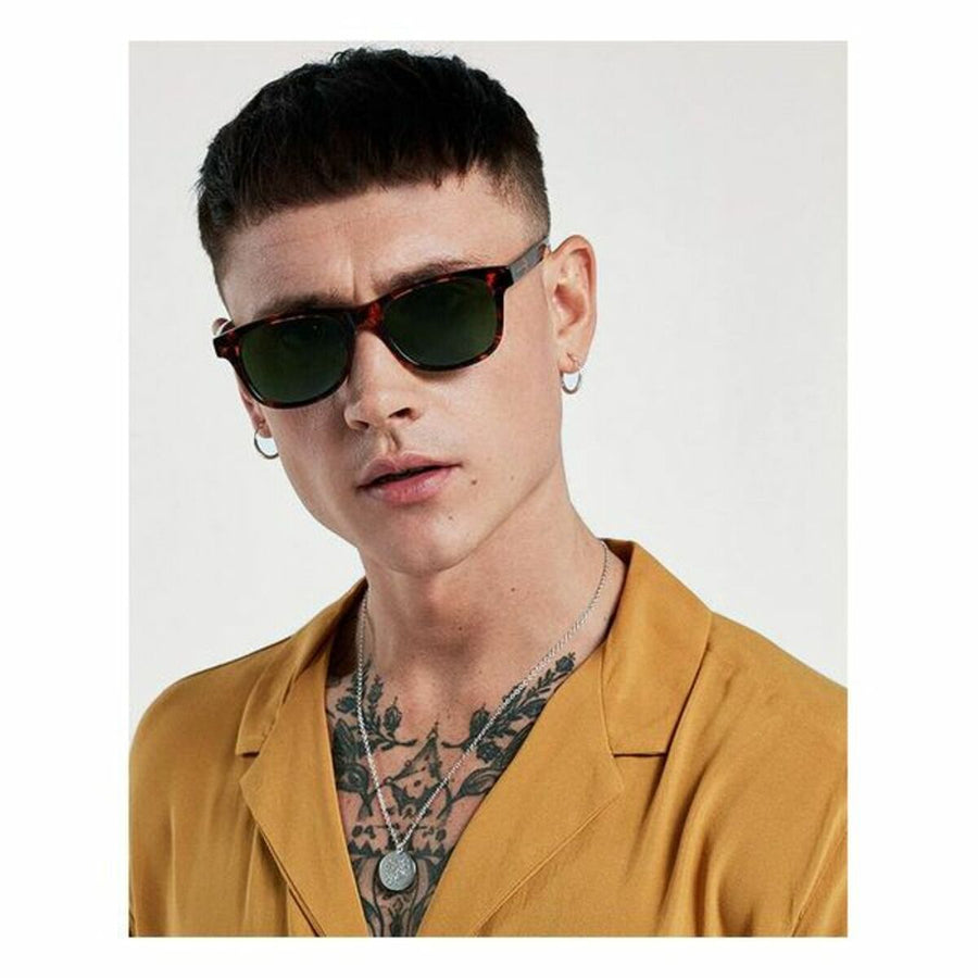 Unisex-Sonnenbrille Nº35 Hawkers Braun grün