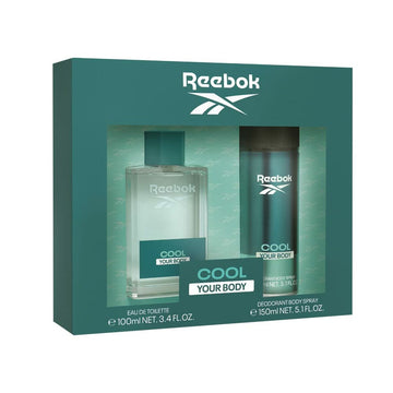 Men's Perfume Set Reebok EDT Cool Your Body 2 Pieces