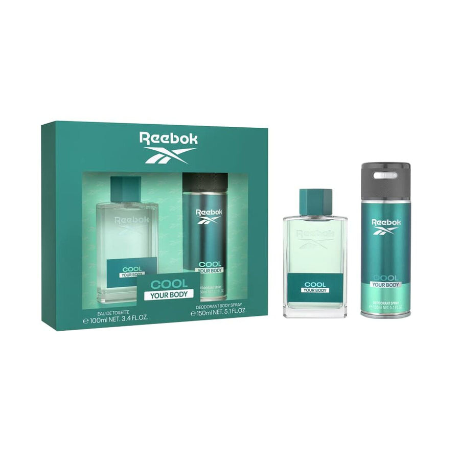 Set mit Herrenparfüm Reebok EDT Cool Your Body 2 Stücke