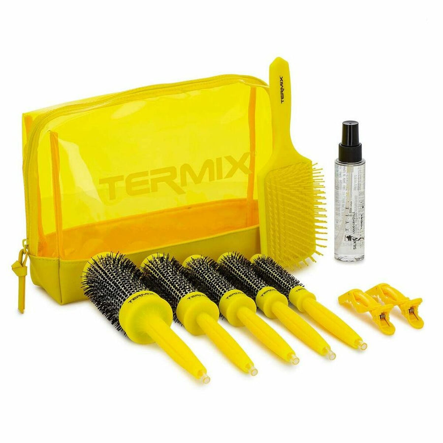 Satz Kämme/Bürsten Termix Brushing Gelb