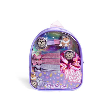 Kinderrucksack mit Haarschmuck Martinelia My Best Friends