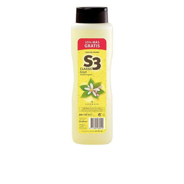 Eau de Cologne S3 Classic Fresh EDC 750 ml 600 ml + 150 ml