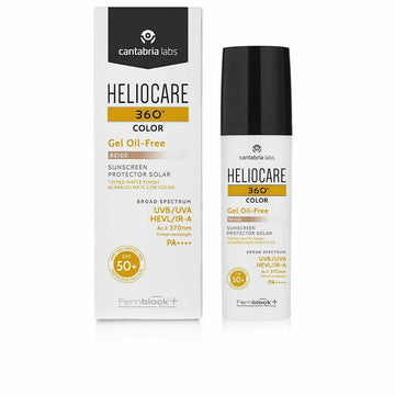 Solskydd med färg Heliocare 50 ml Solbränna