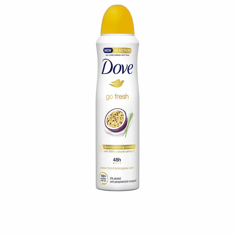 Spray Deodorant Dove Go Fresh Lemon Passion Fruit 200 ml