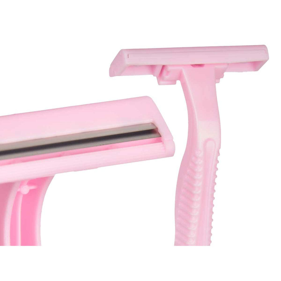 Disposable Razor Pink Metal Plastic (30 Units)