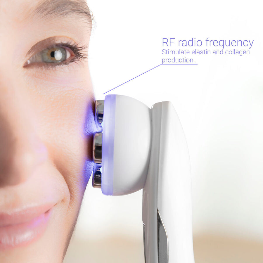 Facial Massager with Radiofrequency, Phototherapy and Electrostimulation Wace InnovaGoods