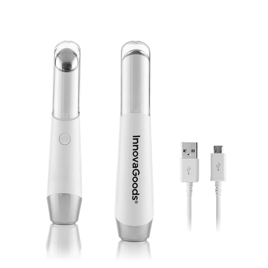 Anti-aging Eye Massager med fototerapi, termoterapi och vibrationer Therey InnovaGoods Vit (Renoverade B)